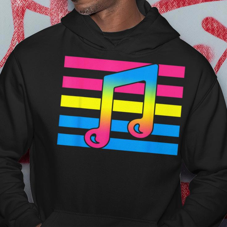 Pan Subtle Lgbt Gay Pride Music Lover Pansexual Flag Hoodie Unique Gifts