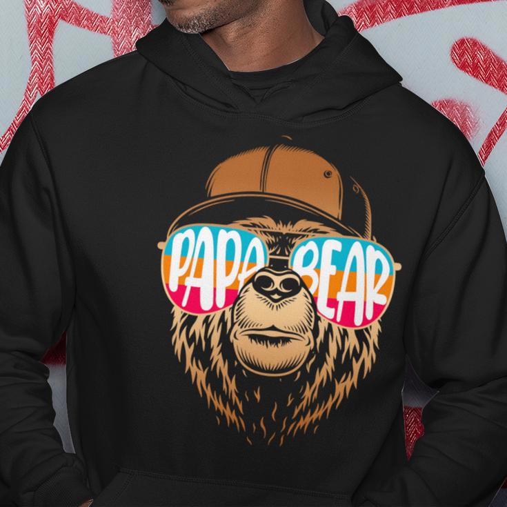 Papa Bearatertag Für Papa Der Lustige Papa Bear Sagt Kapuzenpullover Lustige Geschenke