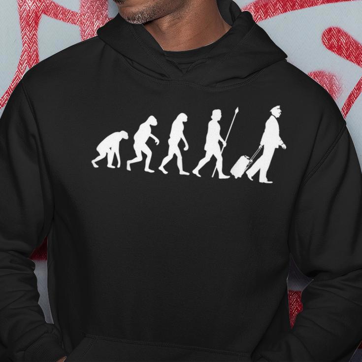 Pilot Evolution Of Flying Aviation Hoodie Unique Gifts