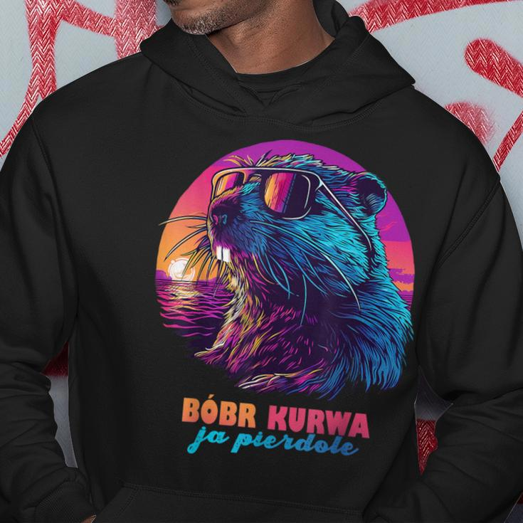 Polish Beaver Meme Bobr Bober Kurwa Ja Pierdole Hoodie Unique Gifts