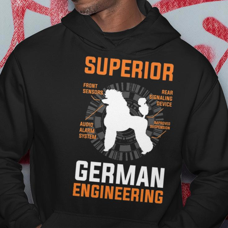 Poodle Lover Superior German Engineering Hoodie Unique Gifts