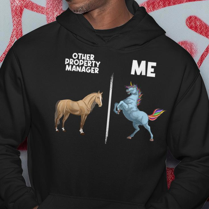 Property Manager Unicorn Real Estate Management Hoodie Unique Gifts