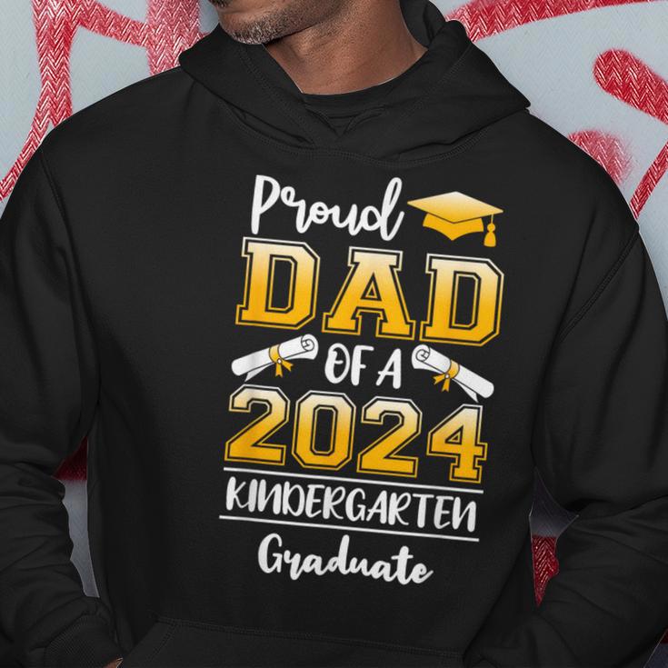 Proud Dad Of A Class Of 2024 Kindergarten Graduate Hoodie Unique Gifts