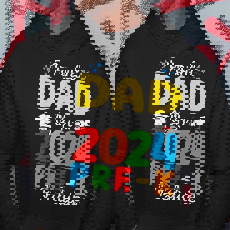 Proud Dad Of A Class Of 2024 Pre-K Graduate Father Hoodie Funny Gifts