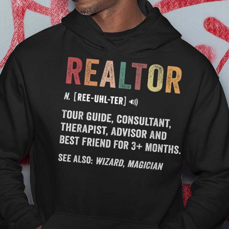 Realtor Definition Realtor Life Real Estate Agent Hoodie Unique Gifts