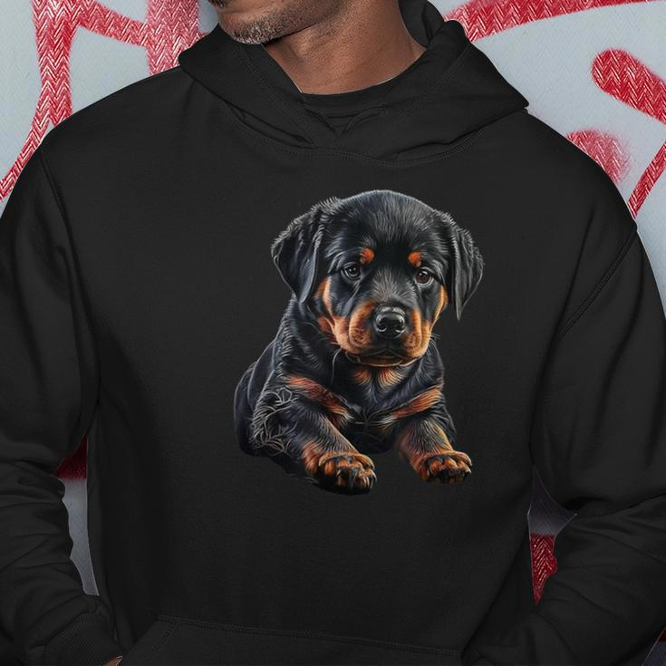 Rottweiler Cute Rottweiler Puppy Hoodie Funny Gifts