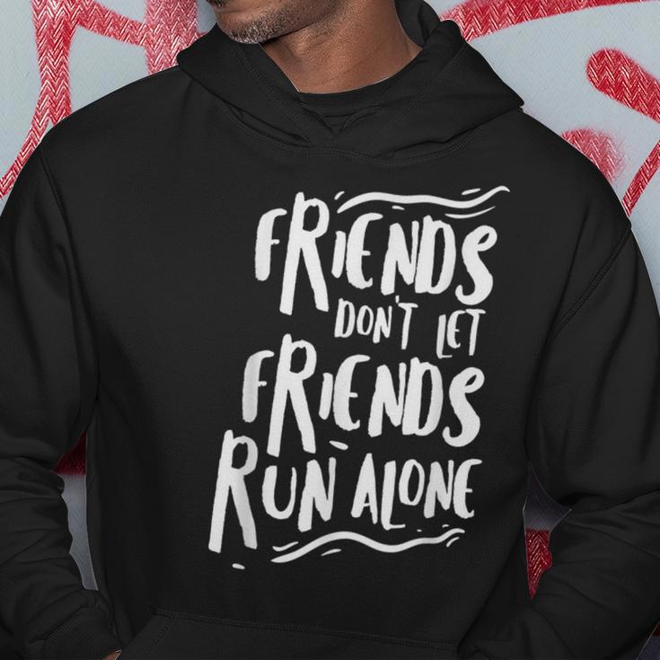 Running Friends Marathon Runners Jogging Hoodie Unique Gifts