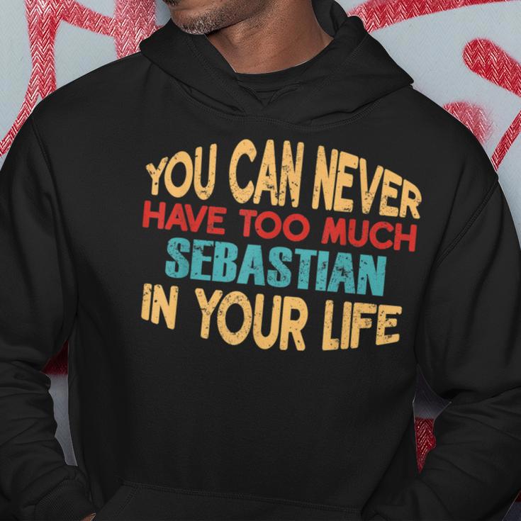 Sebastian Personalisiertes Vorname Witzartikel Hoodie Lustige Geschenke