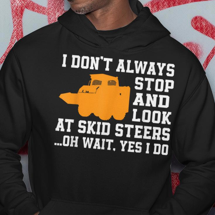 Skid-Sr Loader Driver Love Heavy Machinery Hoodie Unique Gifts