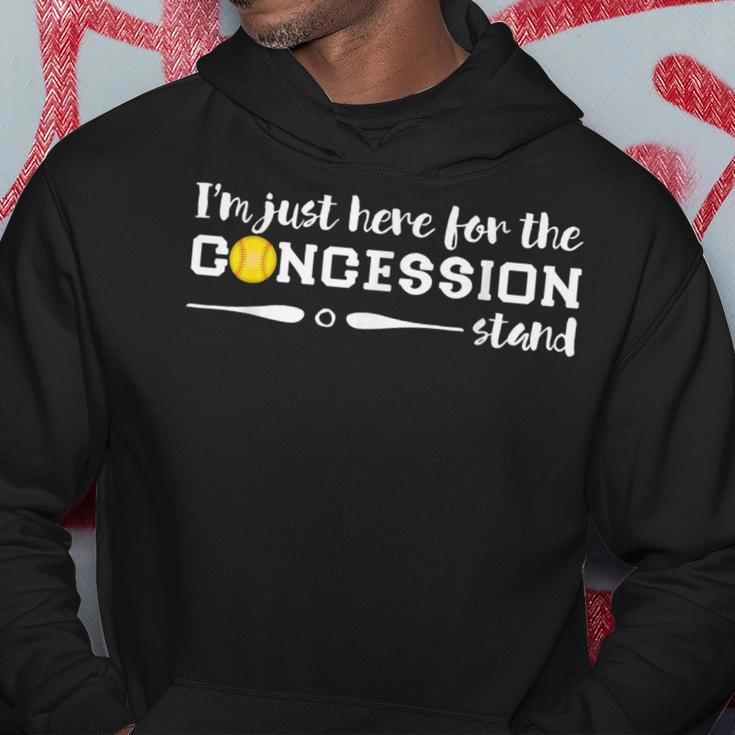 Softball Quote Concession Stand Food And Snacks Hoodie Unique Gifts
