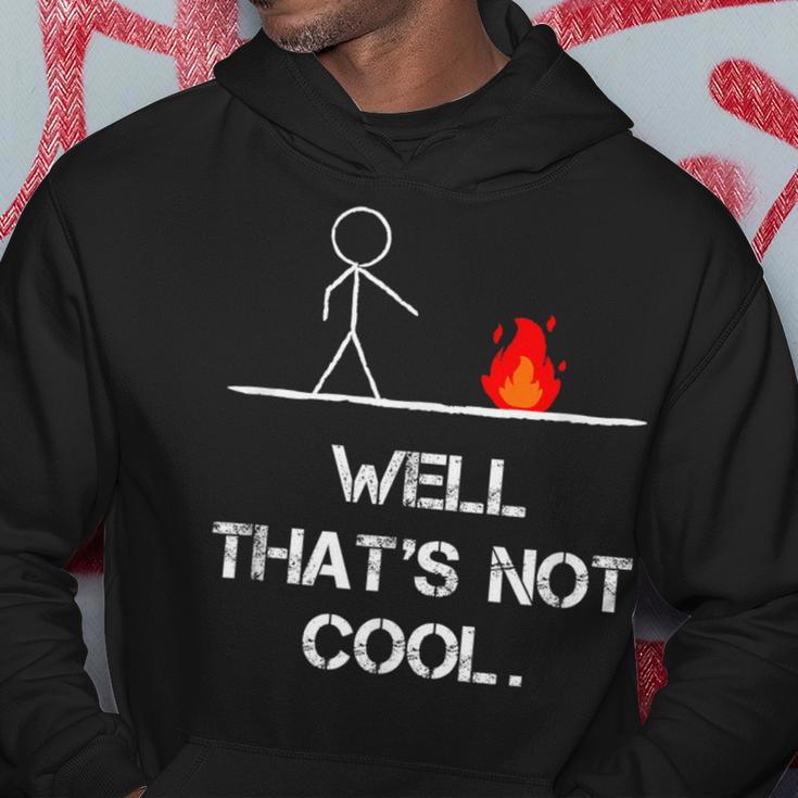 Stick Man Well That's Not Cool Vintage Pun Hoodie Unique Gifts