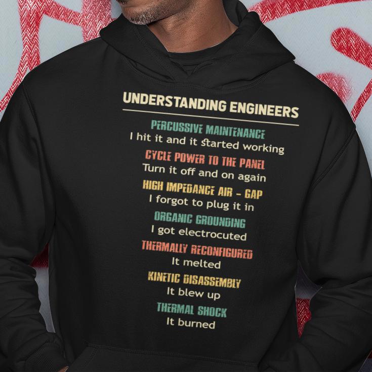 Understanding Engineers Percussive Maintenance Hoodie Unique Gifts