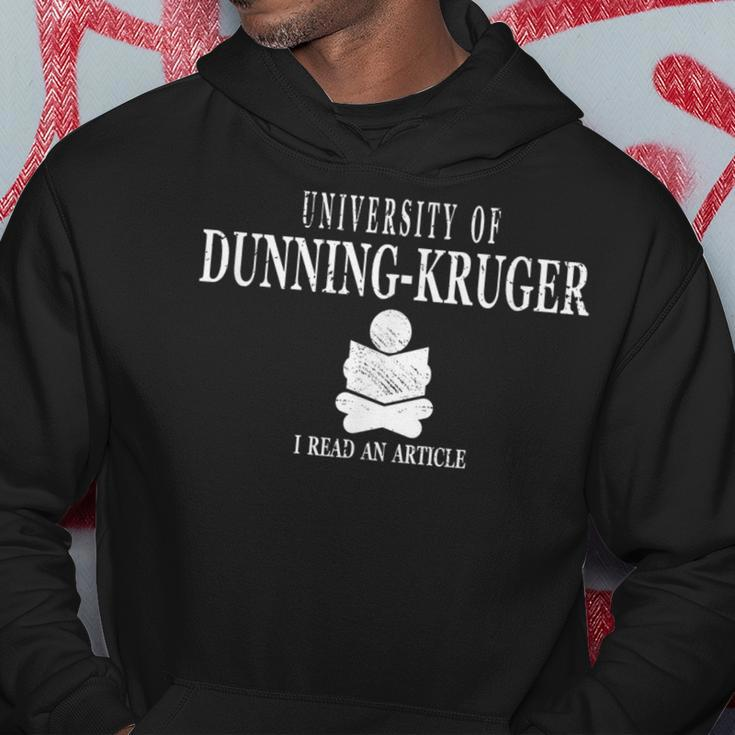 University Of Dunning Kruger Hoodie Lustige Geschenke