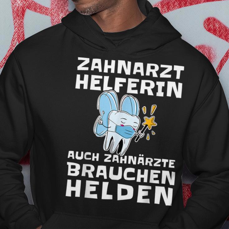 Zahnarzthelferin Auch Zahnärzte Brauchchen Helden Helden Hoodie Lustige Geschenke