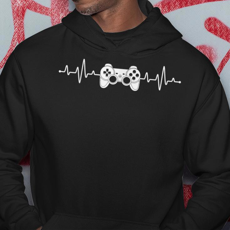 Gamer Heartbeat Video Games Gaming Boys Ns Men Hoodie Unique Gifts