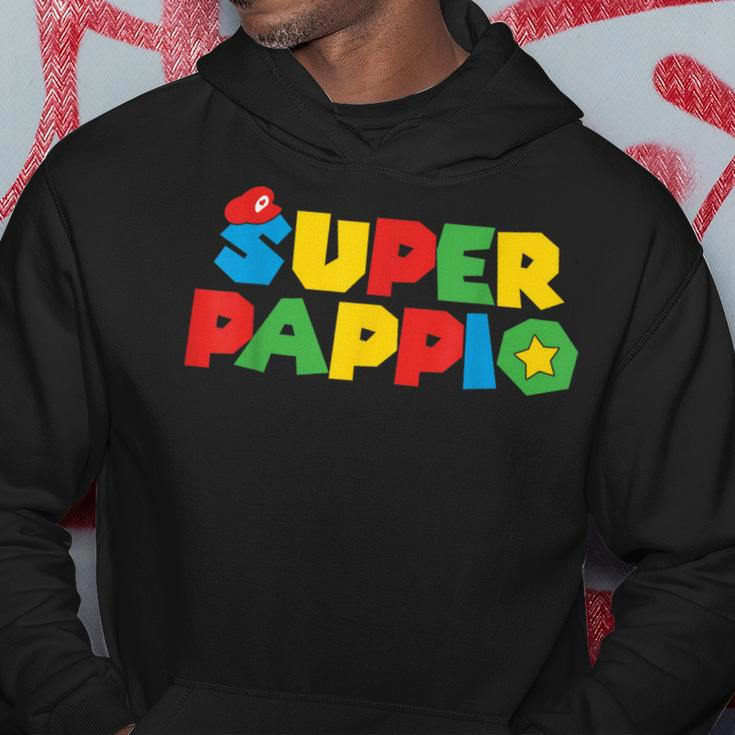 Gaming King Papa Lighthearted Granddad Family Match Attire Hoodie Personalized Gifts