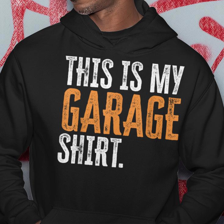 This Is My Garage For Dad Fathers Day Daddy Son Matching Hoodie Unique Gifts