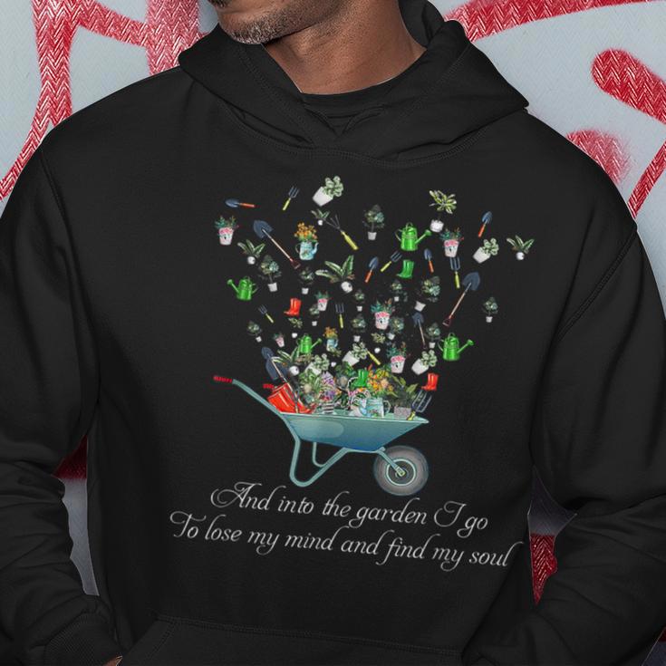 And Into The Garden I Go To Lose My Mind Gardening Hoodie Unique Gifts