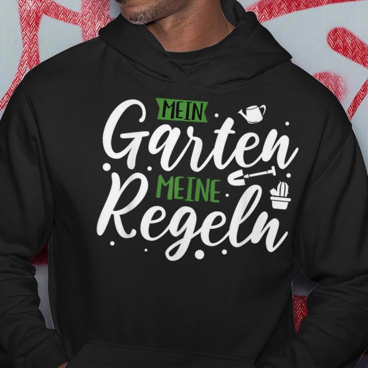 My Garten My Rules Gardener Gardening Garden Hoodie Lustige Geschenke