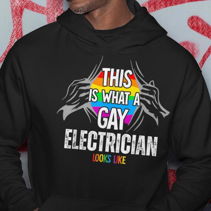 This Is What A Gay Electrician Looks Like Lgbt Pride Hoodie Unique Gifts