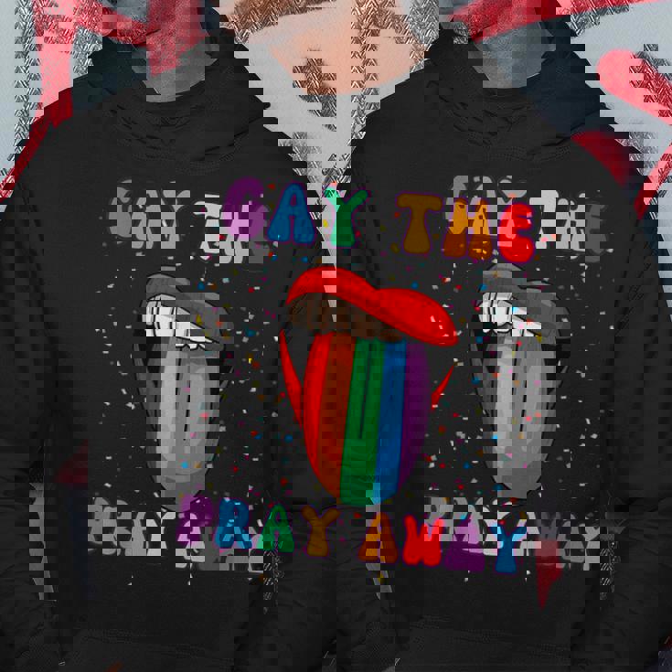 Gay The Pray Away Lgbt Pride Flag Bi Trans Gay Lesbian Pride Hoodie Unique Gifts