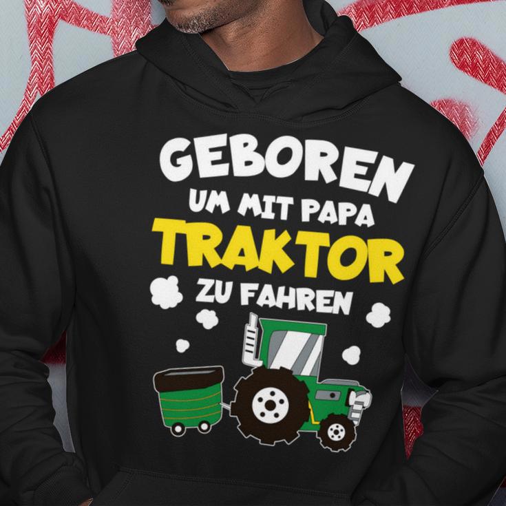 Geboren Um Mit Papa Traktor Zu Fahren Children's Jumper Kapuzenpullover Lustige Geschenke