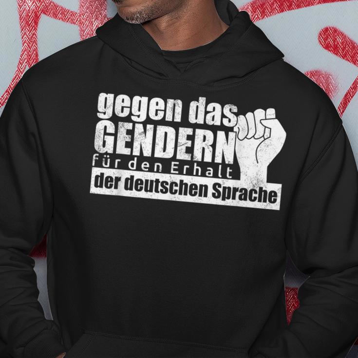 Gendern für den Erhalt der deutschen Sprache Hoodie Lustige Geschenke