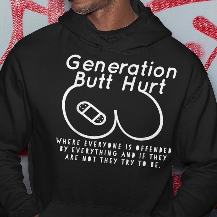 Generation Butt Hurt Butthurt Millennial Hoodie Unique Gifts