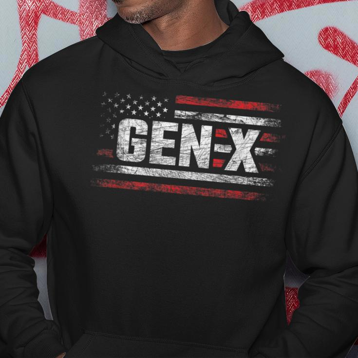 Generation X Gen Xer Gen X American Flag Gen X Hoodie Unique Gifts