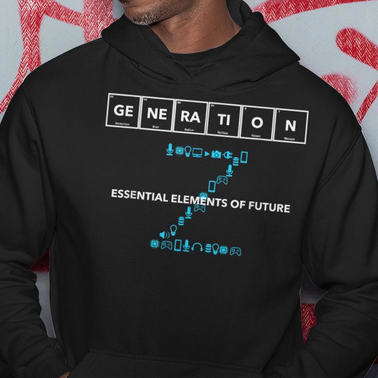 Generation Z Gen Z Essential Elements Of Future Hoodie Unique Gifts