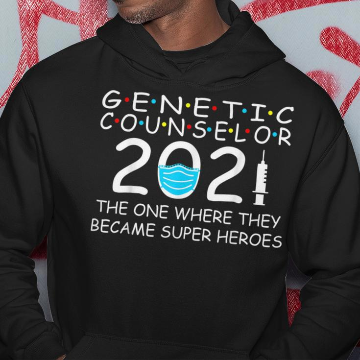 Genetic Counselor 2021 Super Heros Hoodie Unique Gifts
