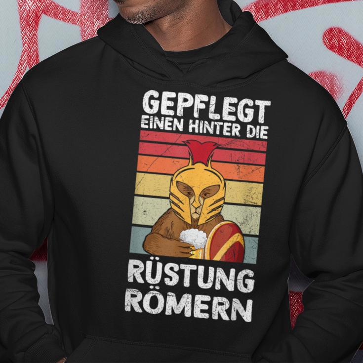 Gepfleeinen Hinter Die Armor Römern Celebration Party Kapuzenpullover Lustige Geschenke