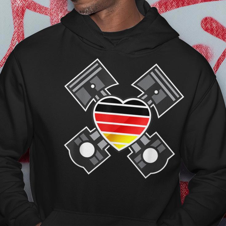 German Cars Engineering Heart Germany Hoodie Unique Gifts