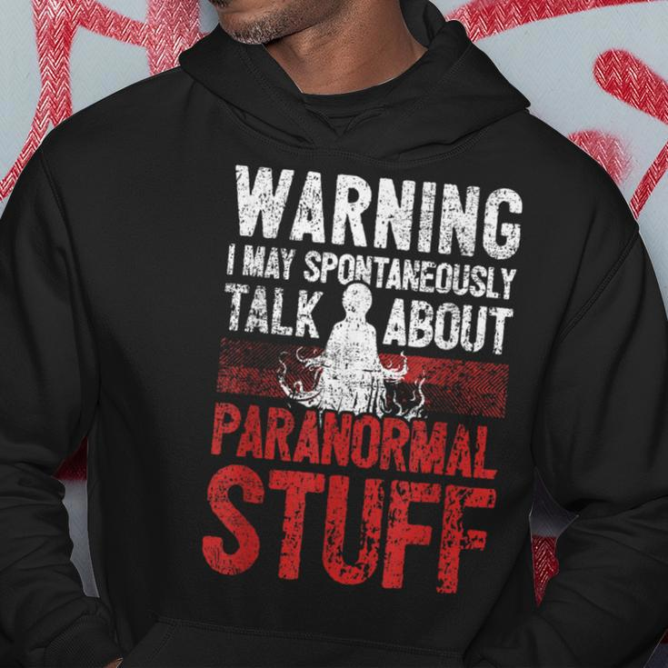 Ghost Hunting Warning Paranormal Investigator Hoodie Unique Gifts