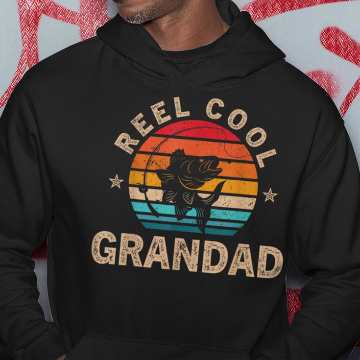 For Fathers Day Reel Cool Grandad Fishing Hoodie Unique Gifts