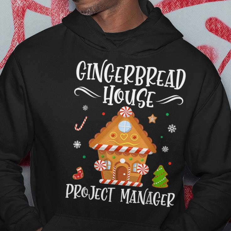 Gingerbread House Project Manager Baking Xmas Pajamas Hoodie Personalized Gifts