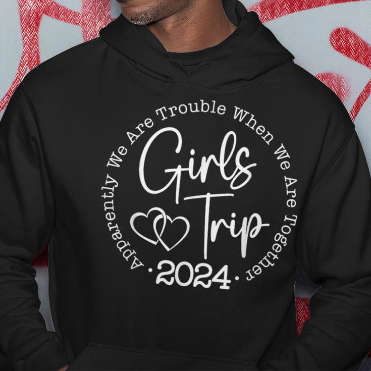 Girls Trip 2024 Apparently Are Trouble When We Are Together Hoodie Personalized Gifts