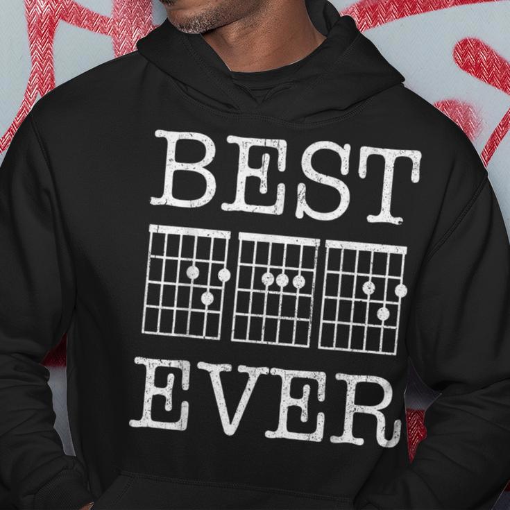 Gitarrist Papa Bester Papa Aller Zeiten Gitarre Papaater Kapuzenpullover Lustige Geschenke