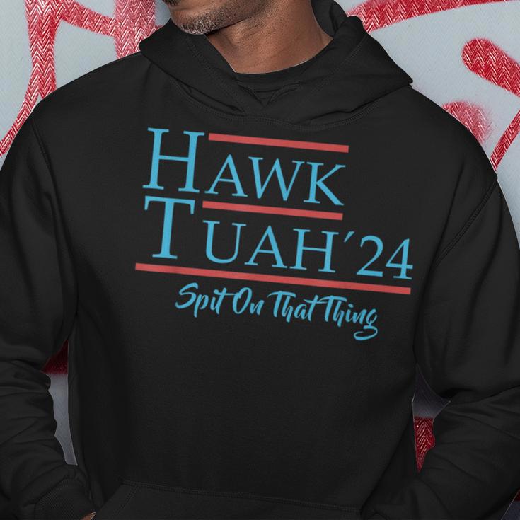 Give Him The Hawk Tuah And Spit On That Thing Hoodie Unique Gifts