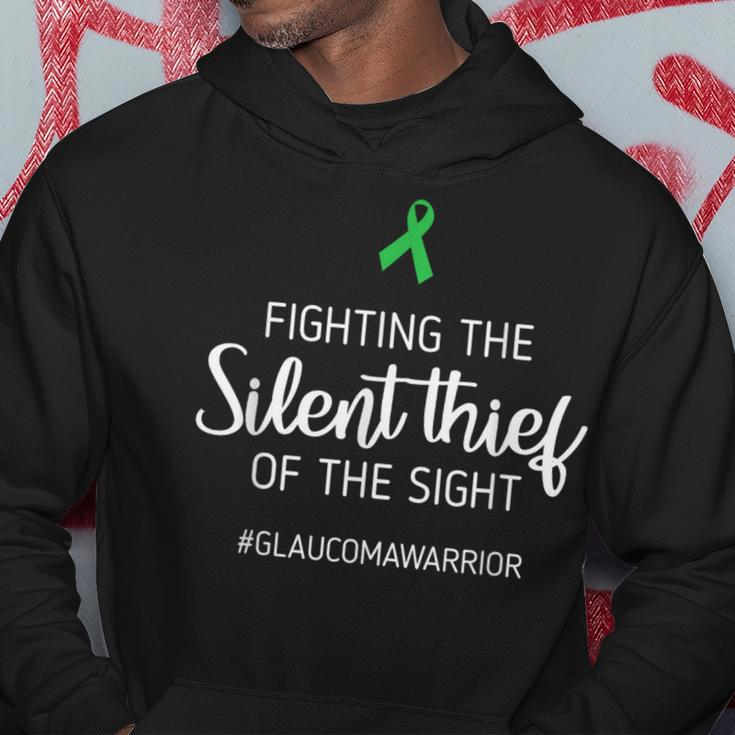 Glaucoma Awareness Thief Of Sight Strong Fighter And Warrior Hoodie Unique Gifts