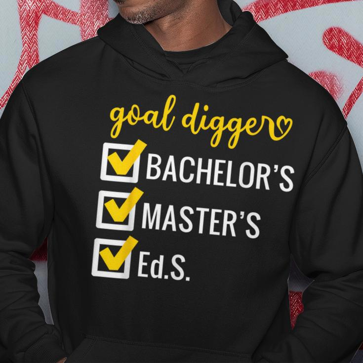 Goal Digger Inspirational Quotes Education Specialist Degree Hoodie Unique Gifts