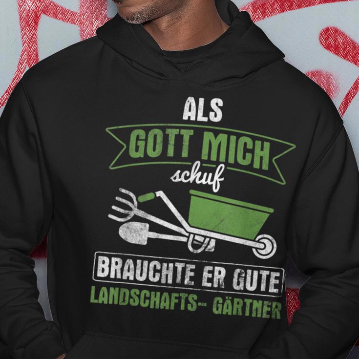 God Brauchte Good Landscaper Galabau Hoodie Lustige Geschenke