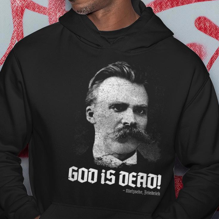 God Is Dead Friedrich Nietzsche Quote Philosopher Philosophy Hoodie Lustige Geschenke