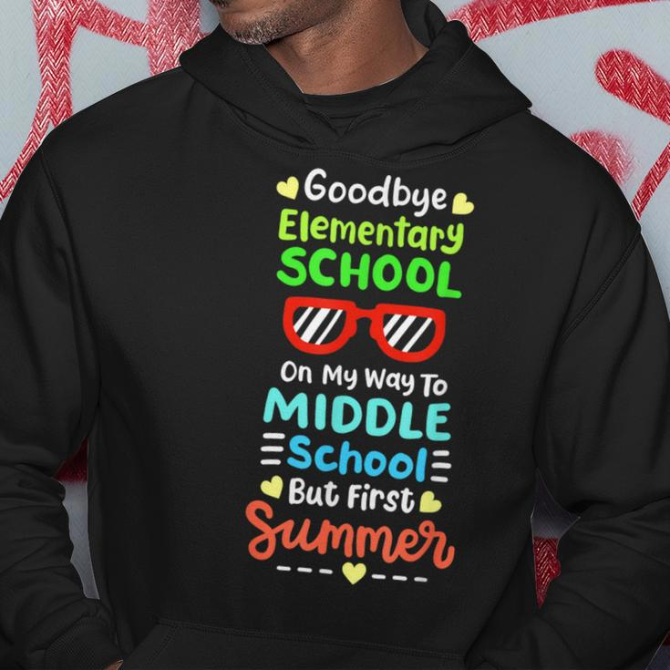 Goodbye School Hello Summer Elementary Class Of 2024 Hoodie Unique Gifts