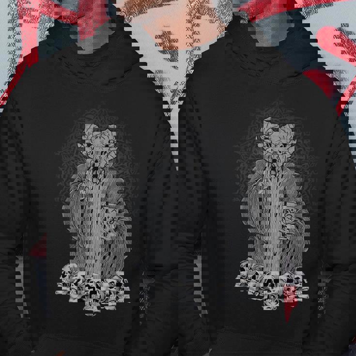 Gothic Aesthetic Grunge Occult Unholy Emo Punk Satanic Hoodie Personalized Gifts