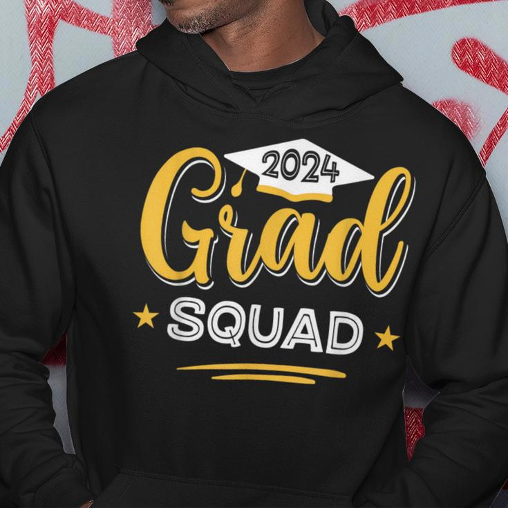 Grad Squad 2024 Matching Family Graduation Senior School Hoodie Personalized Gifts