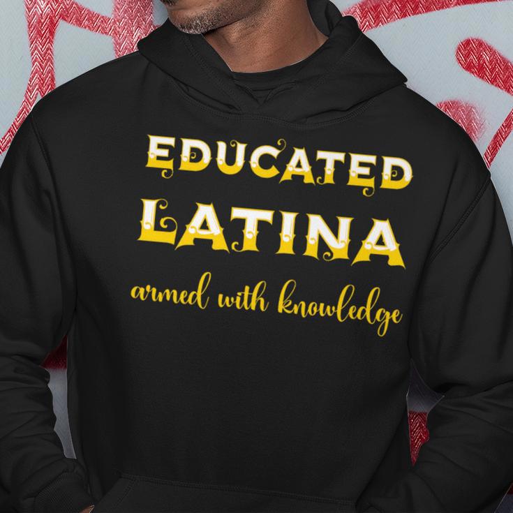 Graduation Hispanic Heritage Educated Latina Grad Spanish Hoodie Unique Gifts