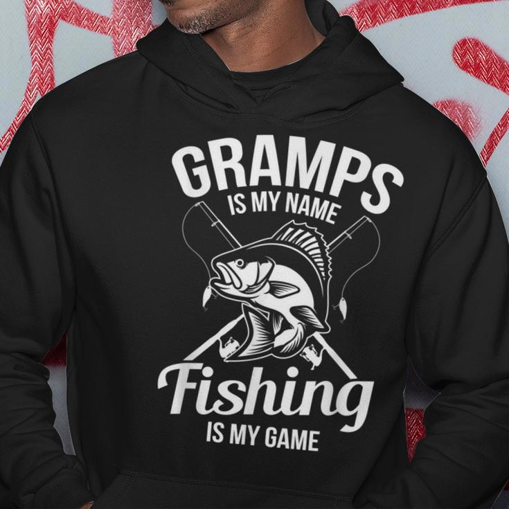 Gramps Is My Name Fishing Boating Hoodie Funny Gifts