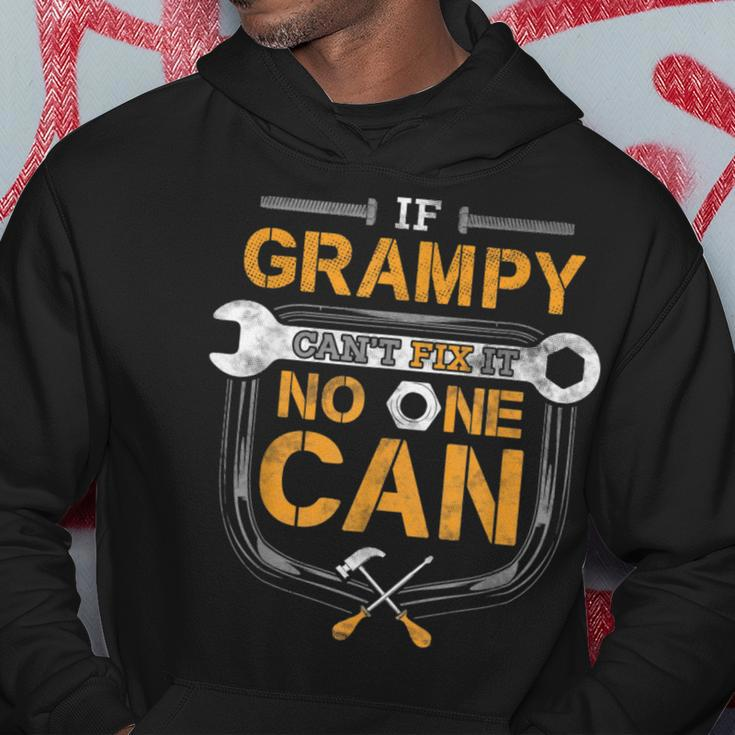 If Grampy Can't Fix It No One Can Grandpa Fathers Day Hoodie Unique Gifts