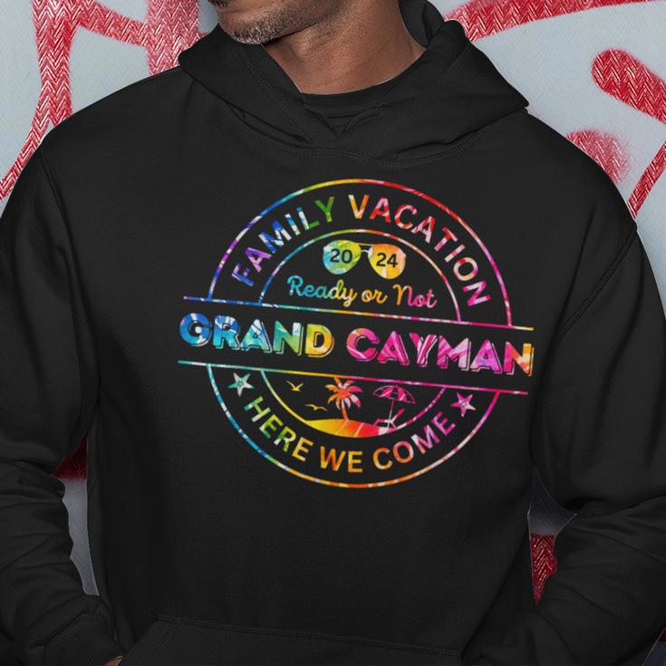 Grand Cayman 2024 Tie Dye Family Vacation Matching Vacay Hoodie Unique Gifts